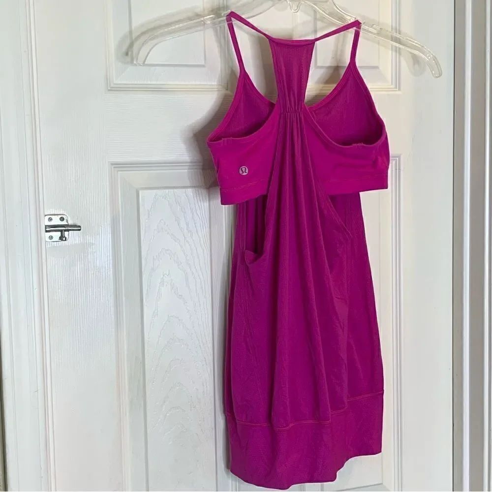 Lululemon No Limits Tank Raspberry Size 4 - Picture 6 of 9